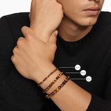 David Yurman Spiritual Beads Bracelet in Black Onyx with Sterling Silver, 4mm